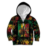 Jamaica Reggae Festival Kid Hoodie One Love Rastafari Culture - Wonder Print Shop