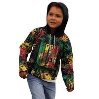 Jamaica Reggae Festival Kid Hoodie One Love Rastafari Culture - Wonder Print Shop