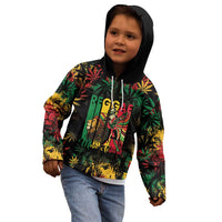 Jamaica Reggae Festival Kid Hoodie One Love Rastafari Culture - Wonder Print Shop