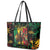 Jamaica Reggae Festival Leather Tote Bag One Love Rastafari Culture - Wonder Print Shop