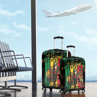 Jamaica Reggae Festival Luggage Cover One Love Rastafari Culture - Wonder Print Shop