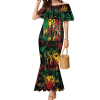 Jamaica Reggae Festival Mermaid Dress One Love Rastafari Culture - Wonder Print Shop