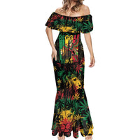 Jamaica Reggae Festival Mermaid Dress One Love Rastafari Culture - Wonder Print Shop