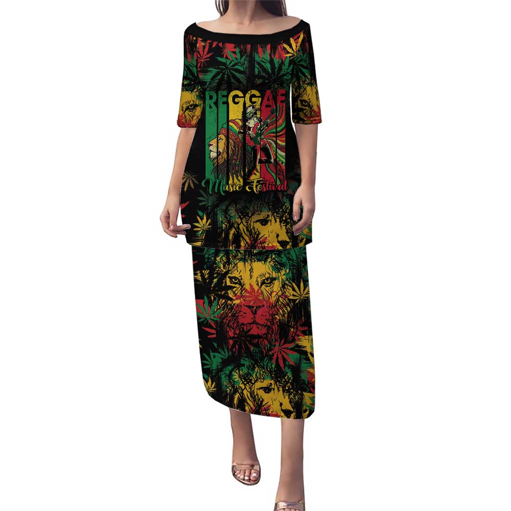 Jamaica Reggae Festival Puletasi One Love Rastafari Culture - Wonder Print Shop