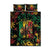 Jamaica Reggae Festival Quilt Bed Set One Love Rastafari Culture - Wonder Print Shop