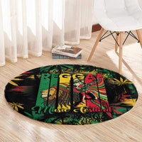 Jamaica Reggae Festival Round Carpet One Love Rastafari Culture - Wonder Print Shop