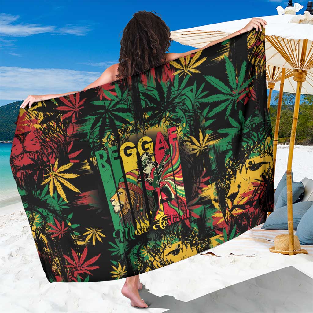 Jamaica Reggae Festival Sarong One Love Rastafari Culture - Wonder Print Shop