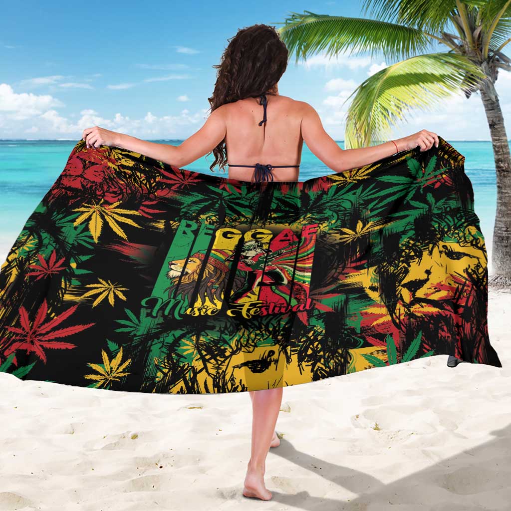 Jamaica Reggae Festival Sarong One Love Rastafari Culture - Wonder Print Shop