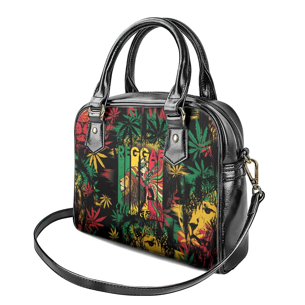 Jamaica Reggae Festival Shoulder Handbag One Love Rastafari Culture - Wonder Print Shop