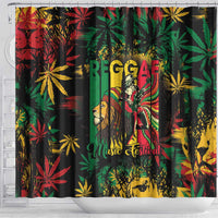Jamaica Reggae Festival Shower Curtain One Love Rastafari Culture - Wonder Print Shop