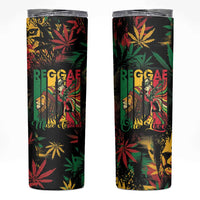 Jamaica Reggae Festival Skinny Tumbler One Love Rastafari Culture - Wonder Print Shop