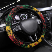 Jamaica Reggae Festival Steering Wheel Cover One Love Rastafari Culture - Wonder Print Shop