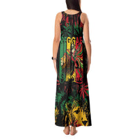 Jamaica Reggae Festival Tank Maxi Dress One Love Rastafari Culture - Wonder Print Shop