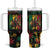 Jamaica Reggae Festival Tumbler With Handle One Love Rastafari Culture - Wonder Print Shop