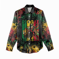 Jamaica Reggae Festival Women Casual Shirt One Love Rastafari Culture - Wonder Print Shop