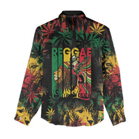 Jamaica Reggae Festival Women Casual Shirt One Love Rastafari Culture - Wonder Print Shop