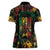 Jamaica Reggae Festival Women Polo Shirt One Love Rastafari Culture - Wonder Print Shop