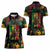 Jamaica Reggae Festival Women Polo Shirt One Love Rastafari Culture - Wonder Print Shop