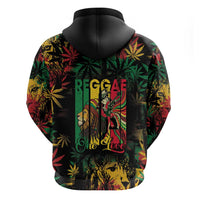 Jamaica Reggae Festival Zip Hoodie One Love Rastafari Culture - Wonder Print Shop