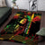 King Of Reggae Legend Bob Area Rug Rasta Cannabis - Wonder Print Shop
