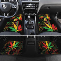 King Of Reggae Legend Bob Car Mats Rasta Cannabis - Wonder Print Shop