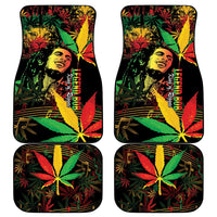 King Of Reggae Legend Bob Car Mats Rasta Cannabis - Wonder Print Shop