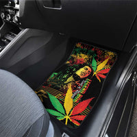 King Of Reggae Legend Bob Car Mats Rasta Cannabis - Wonder Print Shop