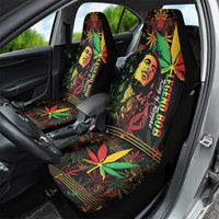 King Of Reggae Legend Bob Car Seat Cover Rasta Cannabis - Wonder Print Shop