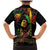 King Of Reggae Legend Bob Family Matching Mermaid Dress and Hawaiian Shirt Rasta Cannabis - Wonder Print Shop