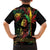 King Of Reggae Legend Bob Family Matching Puletasi and Hawaiian Shirt Rasta Cannabis - Wonder Print Shop