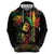 King Of Reggae Legend Bob Hoodie Rasta Cannabis - Wonder Print Shop