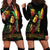 King Of Reggae Legend Bob Hoodie Dress Rasta Cannabis - Wonder Print Shop