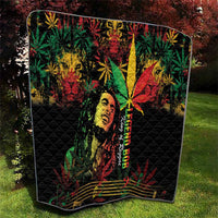 King Of Reggae Legend Bob Quilt Rasta Cannabis - Wonder Print Shop
