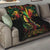 King Of Reggae Legend Bob Quilt Rasta Cannabis - Wonder Print Shop