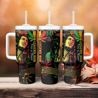 King Of Reggae Legend Bob Tumbler With Handle Rasta Cannabis - Wonder Print Shop