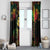 King Of Reggae Legend Bob Window Curtain Rasta Cannabis - Wonder Print Shop
