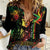 King Of Reggae Legend Bob Women Casual Shirt Rasta Cannabis - Wonder Print Shop