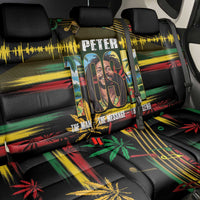 Jamaica Reggae Legend Tosh Back Car Seat Cover Cannabis Pattern - Wonder Print Shop