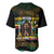 Jamaica Reggae Legend Tosh Baseball Jersey Cannabis Pattern - Wonder Print Shop