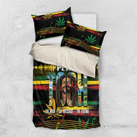 Jamaica Reggae Legend Tosh Bedding Set Cannabis Pattern - Wonder Print Shop