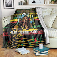 Jamaica Reggae Legend Tosh Blanket Cannabis Pattern - Wonder Print Shop