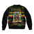 Jamaica Reggae Legend Tosh Bomber Jacket Cannabis Pattern - Wonder Print Shop