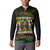 Jamaica Reggae Legend Tosh Button Sweatshirt Cannabis Pattern - Wonder Print Shop