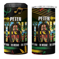 Jamaica Reggae Legend Tosh 4 in 1 Can Cooler Tumbler Cannabis Pattern - Wonder Print Shop