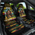 Jamaica Reggae Legend Tosh Car Seat Cover Cannabis Pattern - Wonder Print Shop