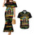 Jamaica Reggae Legend Tosh Couples Matching Mermaid Dress and Hawaiian Shirt Cannabis Pattern - Wonder Print Shop