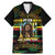 Jamaica Reggae Legend Tosh Family Matching Mermaid Dress and Hawaiian Shirt Cannabis Pattern - Wonder Print Shop