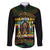 Jamaica Reggae Legend Tosh Family Matching Off The Shoulder Long Sleeve Dress and Hawaiian Shirt Cannabis Pattern - Wonder Print Shop