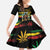 Jamaica Reggae Legend Tosh Family Matching Summer Maxi Dress and Hawaiian Shirt Cannabis Pattern - Wonder Print Shop