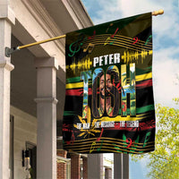 Jamaica Reggae Legend Tosh Garden Flag Cannabis Pattern - Wonder Print Shop